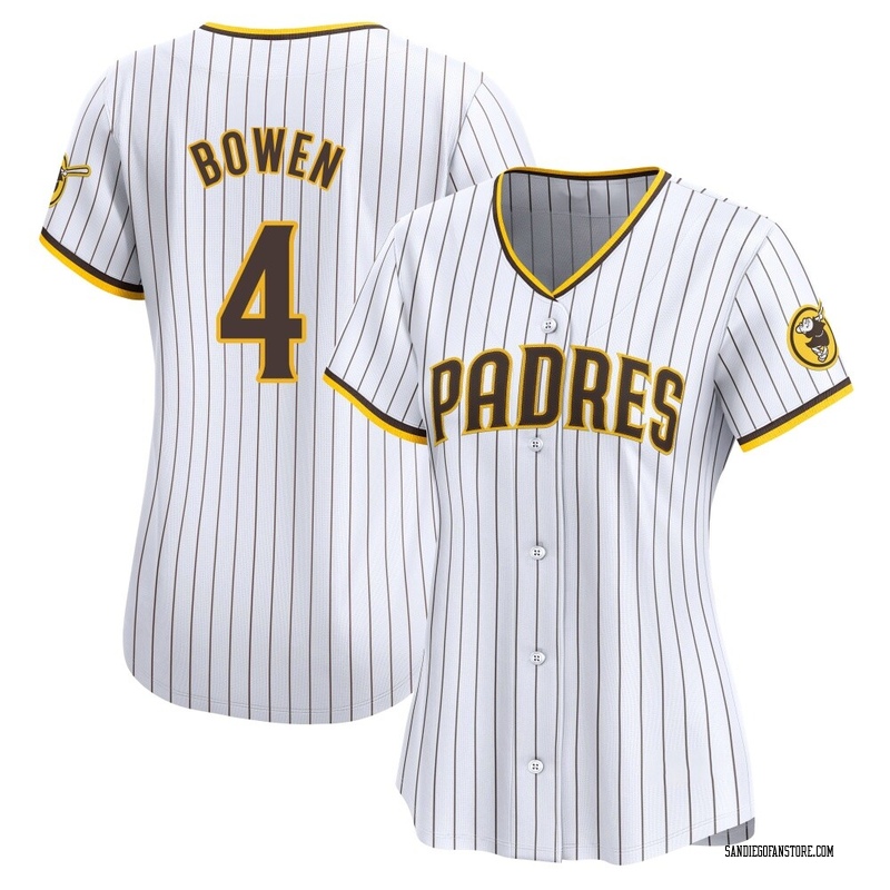 Jase Bowen Women's San Diego Padres Home Jersey - White Limited