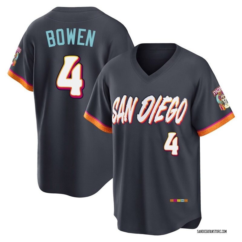 Jase Bowen Youth San Diego Padres Obsidian 2026 City Connect Stadium Jersey - Limited
