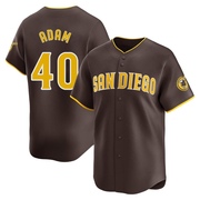 Jason Adam Youth San Diego Padres Away Jersey - Brown Limited