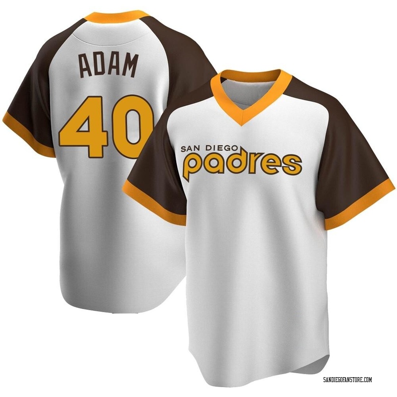 Jason Adam Youth San Diego Padres Home Cooperstown Collection Jersey - White Replica