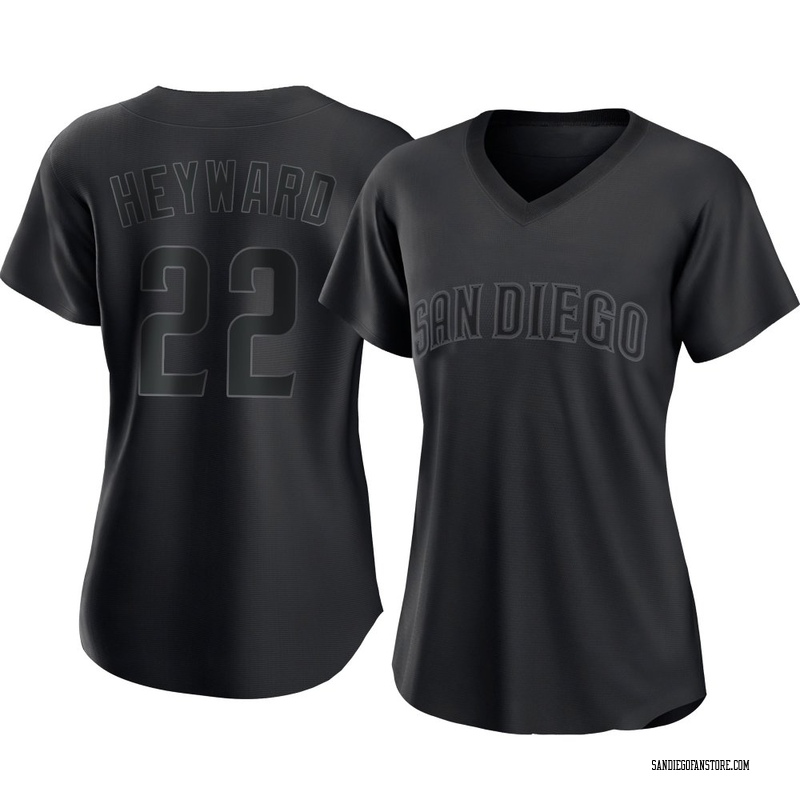 Jason Heyward Women's San Diego Padres Pitch Fashion Jersey - Black Authentic