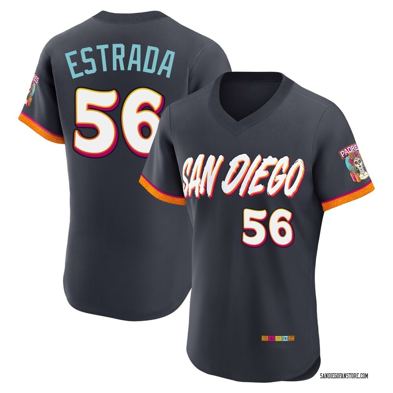 Jeremiah Estrada Men's San Diego Padres Obsidian 2026 City Connect Stadium Jersey - Authentic