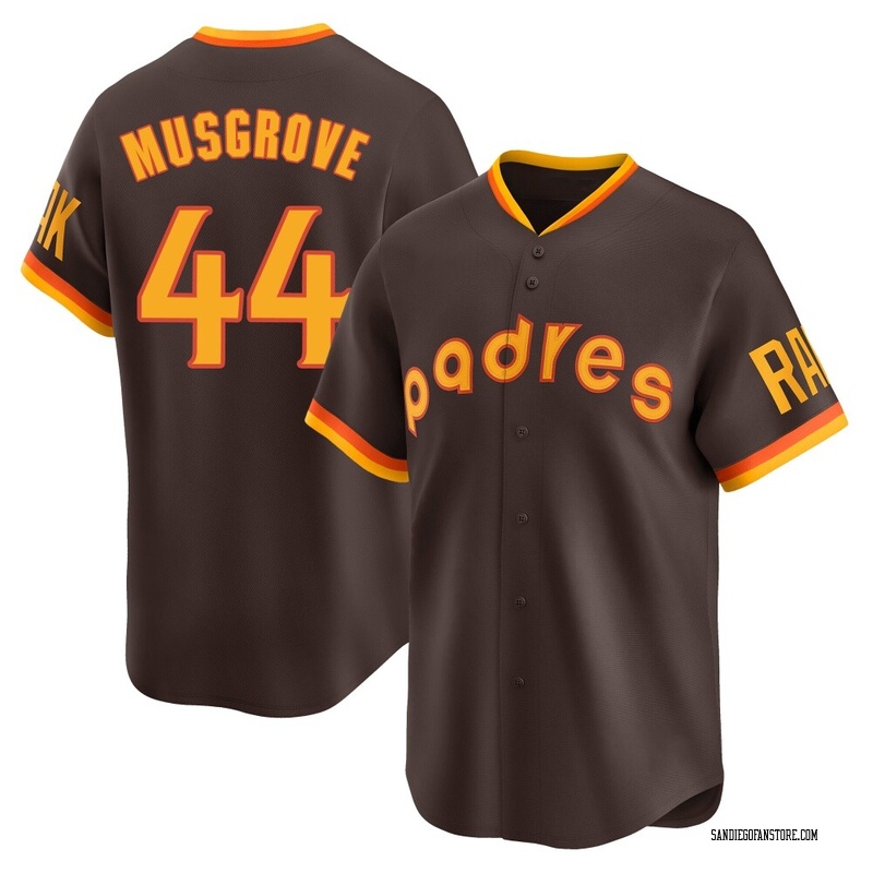 Joe Musgrove Men's San Diego Padres Cooperstown Collection Jersey - Brown Limited