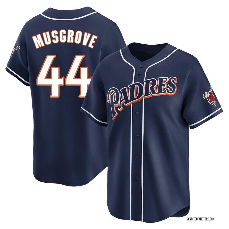 Joe Musgrove Men's San Diego Padres Cooperstown Collection Jersey - Navy Limited