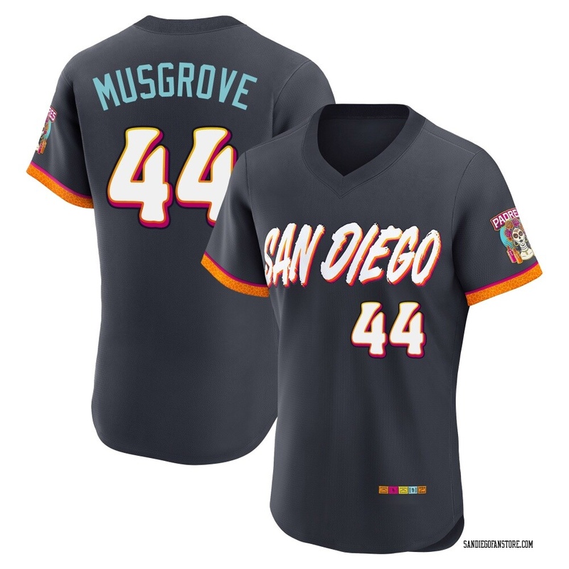 Joe Musgrove Men's San Diego Padres Obsidian 2026 City Connect Stadium Jersey - Authentic