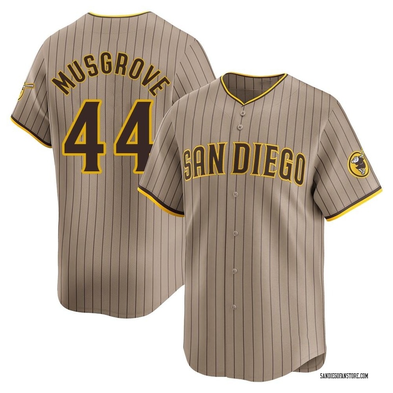 Joe Musgrove Men's San Diego Padres Tan Alternate Jersey - Limited