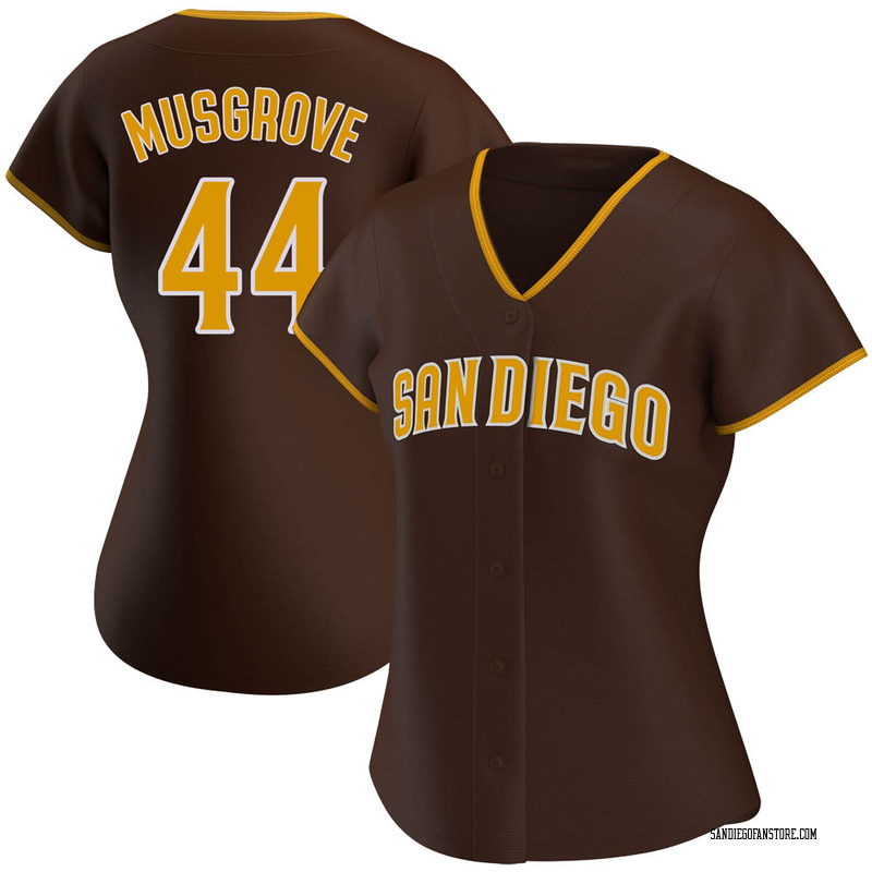 Joe Musgrove Women's San Diego Padres Road Jersey - Brown Authentic