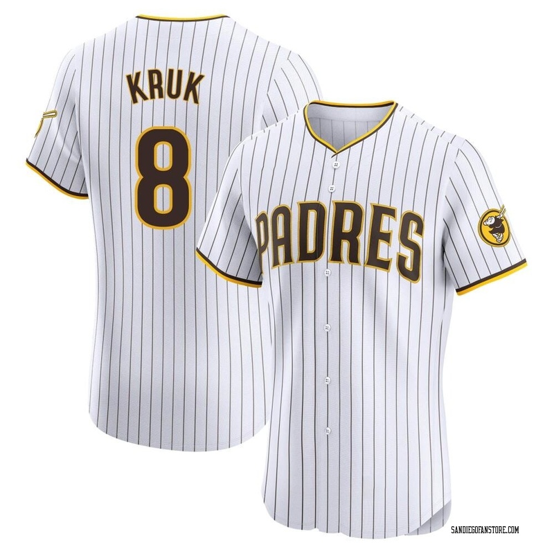 John Kruk Men's San Diego Padres Home Jersey - White Elite
