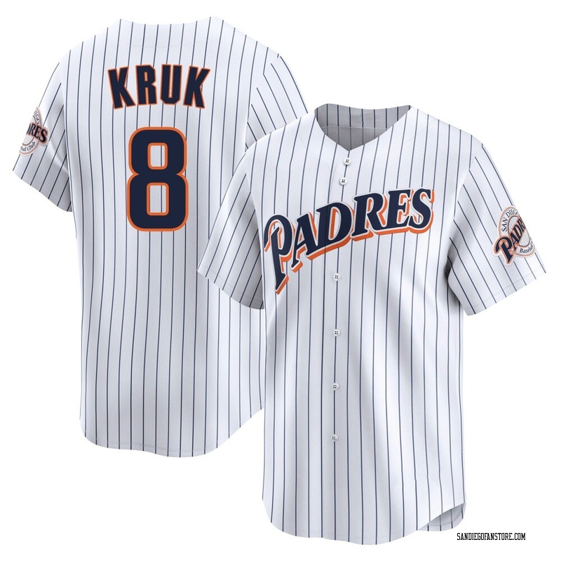 John Kruk Youth San Diego Padres Cooperstown Collection Jersey - White Limited