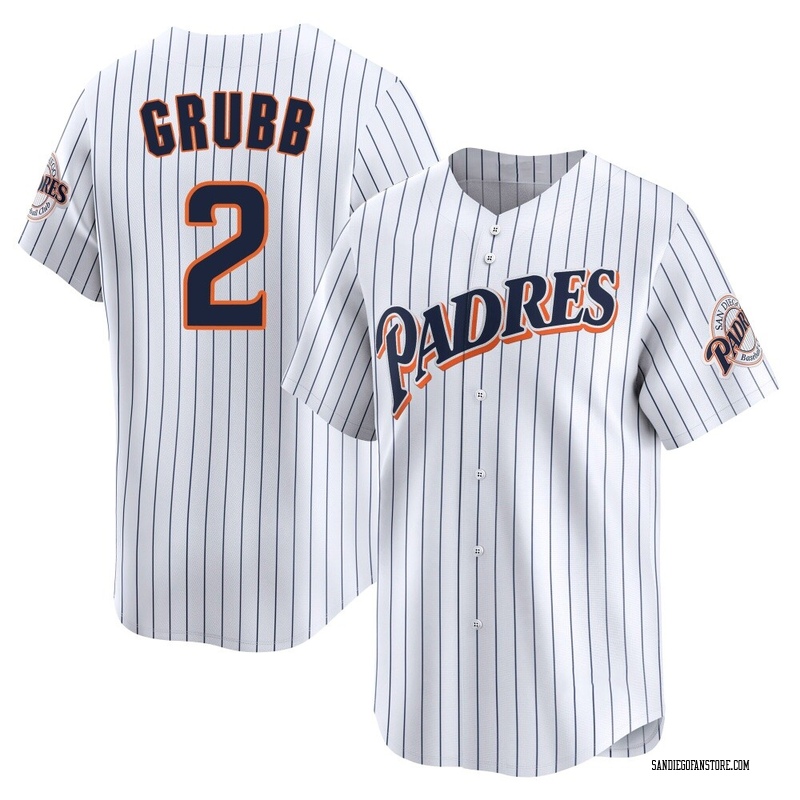 Johnny Grubb Youth San Diego Padres Cooperstown Collection Jersey - White Limited