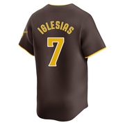Jose Iglesias Men's San Diego Padres Away Jersey - Brown Limited