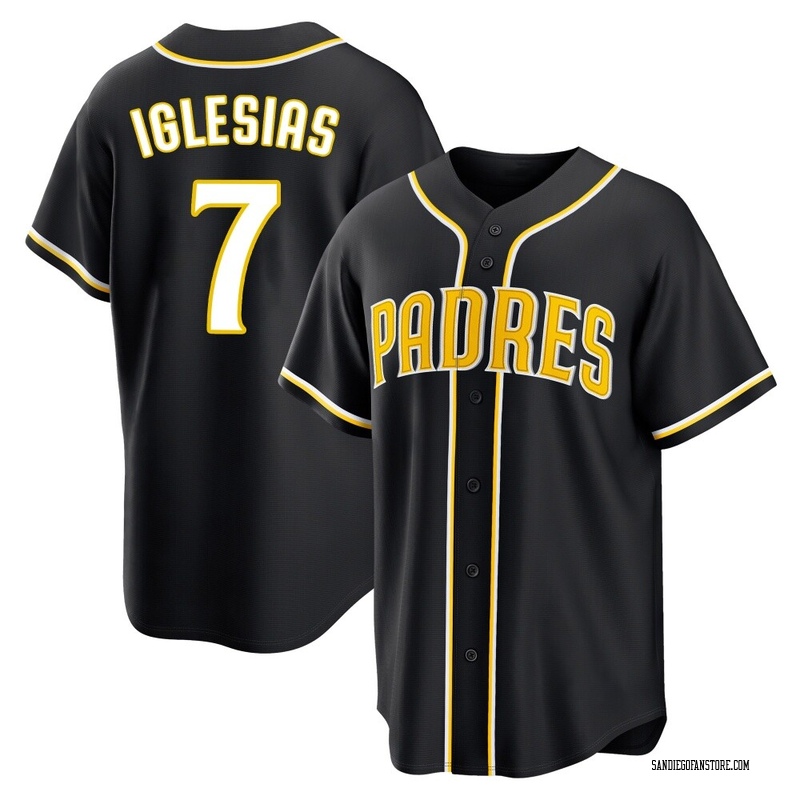 Jose Iglesias Youth San Diego Padres Fashion Out Jersey - Black Replica