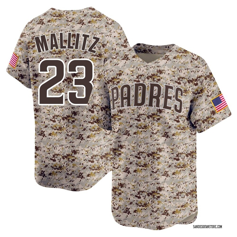 Josh Mallitz Youth San Diego Padres 2nd Alternate Jersey - Camo Limited