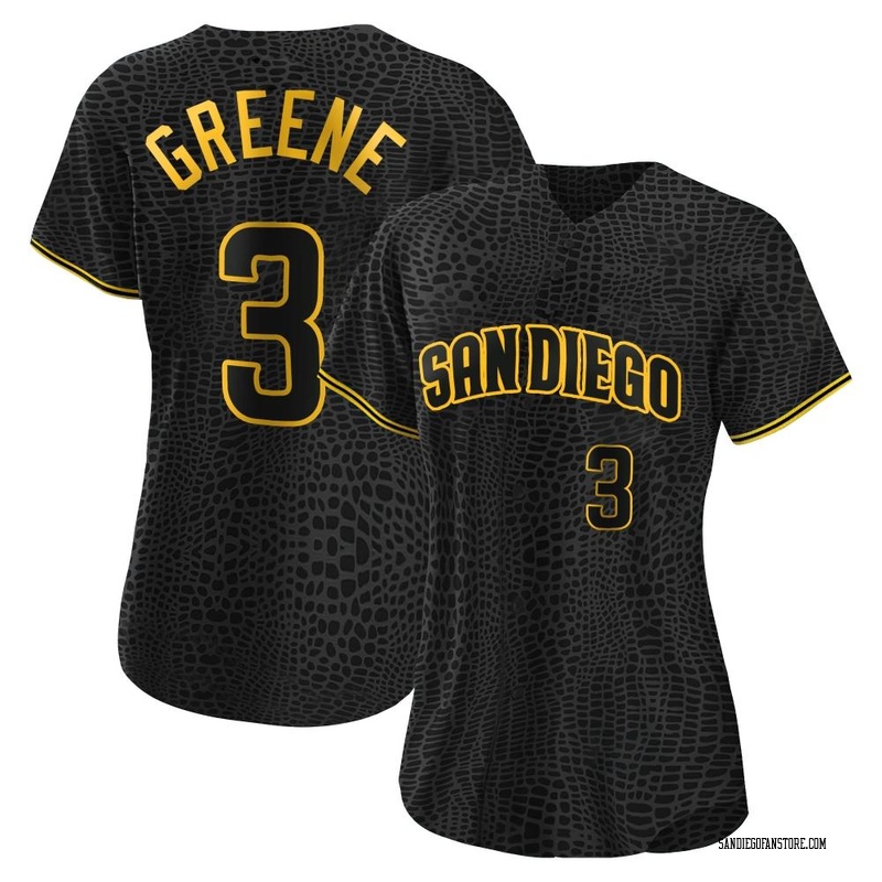 Khalil Greene Women's San Diego Padres Snake Skin City Jersey - Black Replica