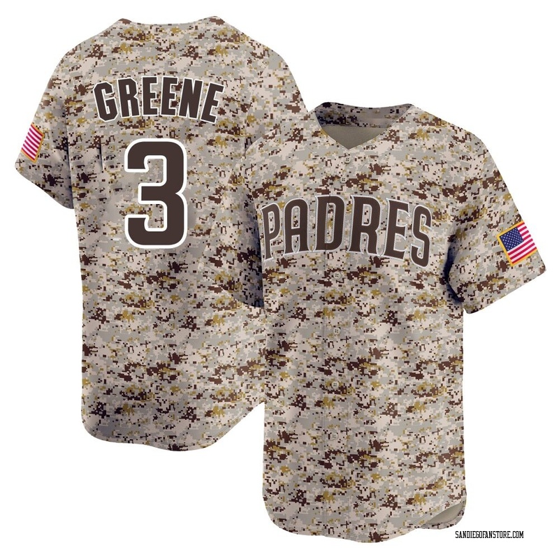 Khalil Greene Youth San Diego Padres 2nd Alternate Jersey - Camo Limited