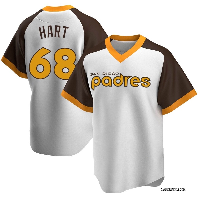 Kyle Hart Youth San Diego Padres Home Cooperstown Collection Jersey - White Replica