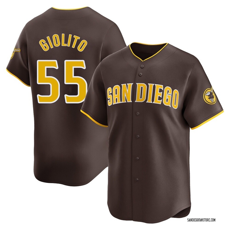 Lucas Giolito Men's San Diego Padres Away Jersey - Brown Limited