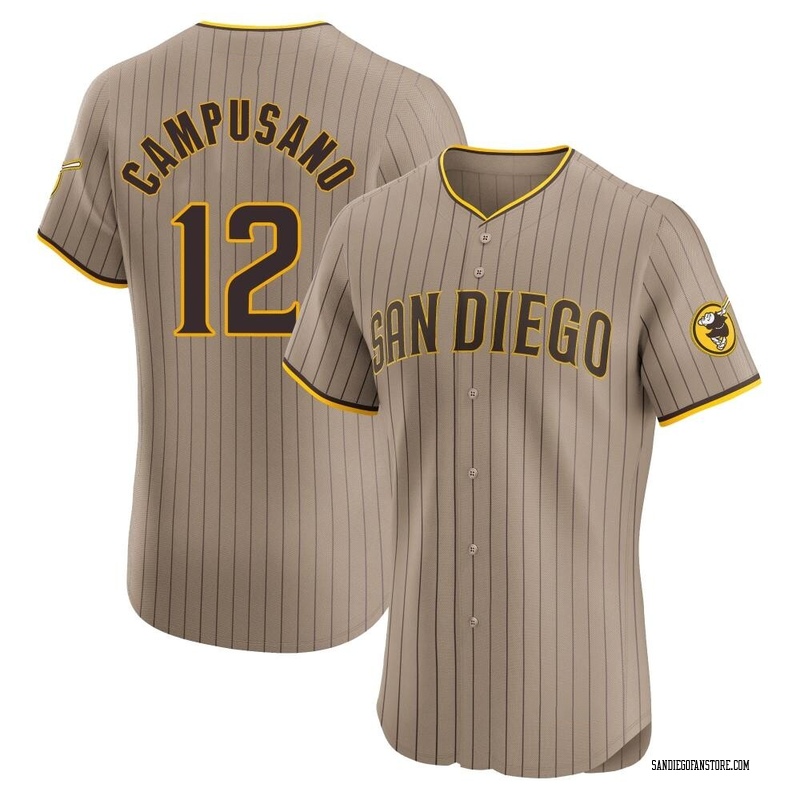 Luis Campusano Men's San Diego Padres Alternate Jersey - Brown Elite