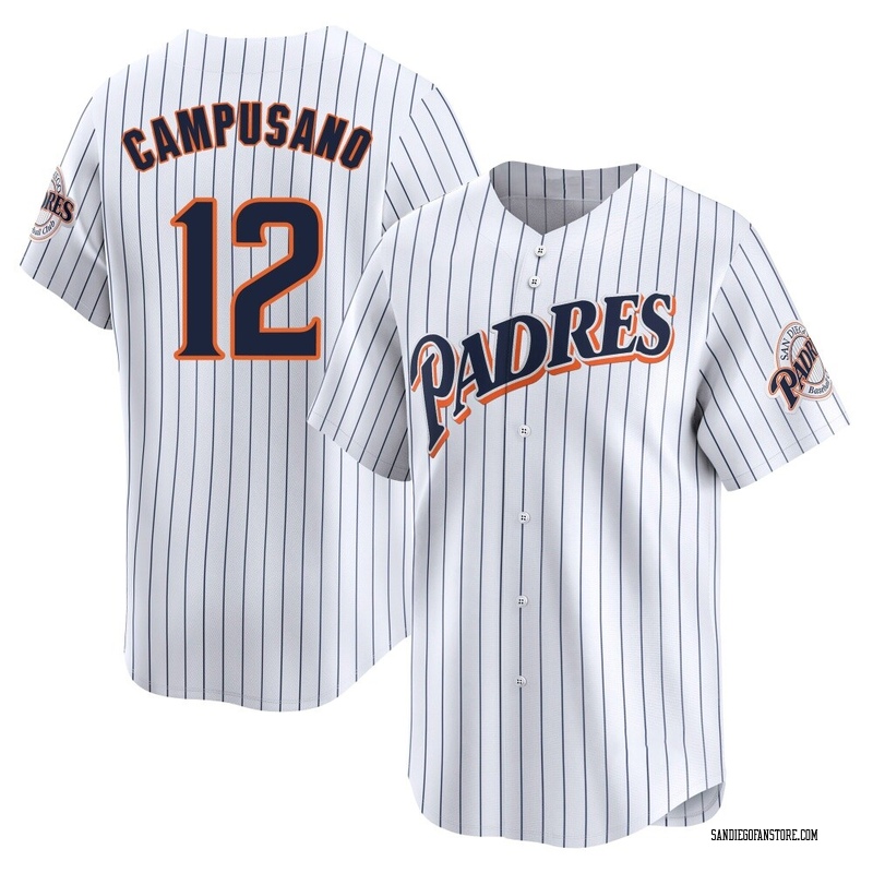 Luis Campusano Men's San Diego Padres Cooperstown Collection Jersey - White Limited