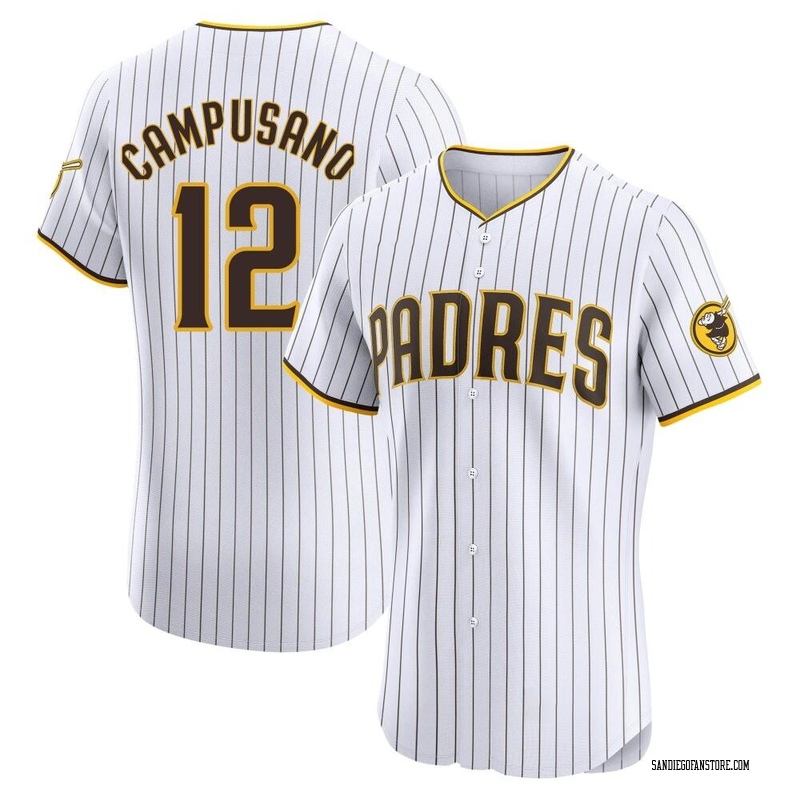 Luis Campusano Men's San Diego Padres Home Jersey - White Elite