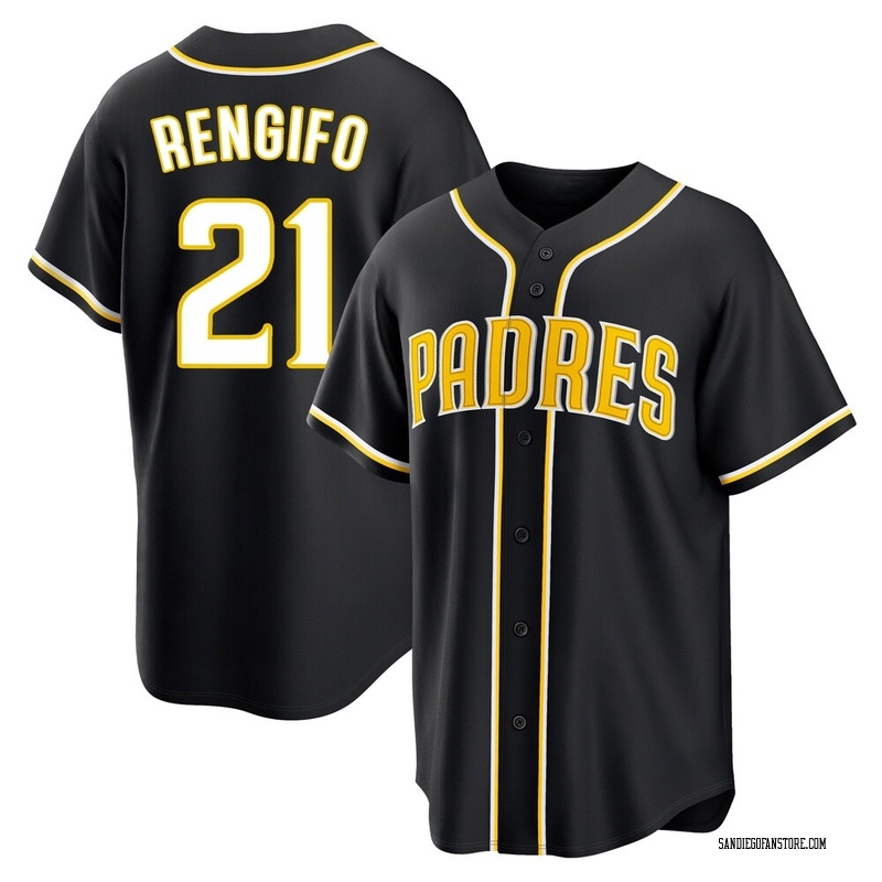 Luis Rengifo Youth San Diego Padres Fashion Out Jersey - Black Replica