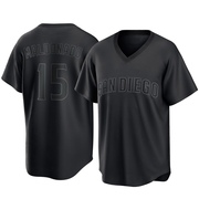 Martin Maldonado Youth San Diego Padres Pitch Fashion Jersey - Black Replica