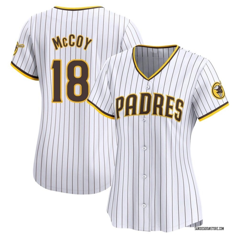 Mason McCoy Women's San Diego Padres Home Jersey - White Limited