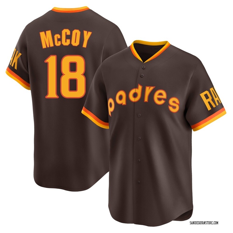 Mason McCoy Youth San Diego Padres Cooperstown Collection Jersey - Brown Limited