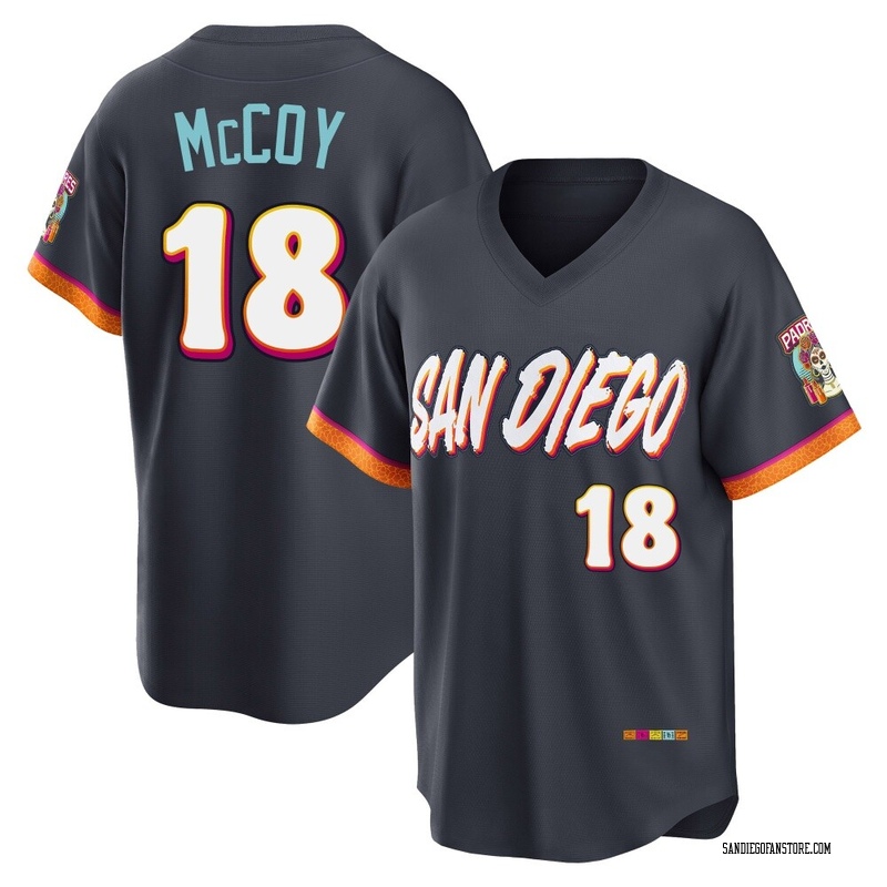 Mason McCoy Youth San Diego Padres Obsidian 2026 City Connect Stadium Jersey - Limited