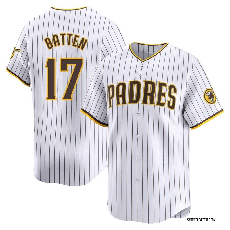 Matthew Batten Youth San Diego Padres Home Jersey - White Limited