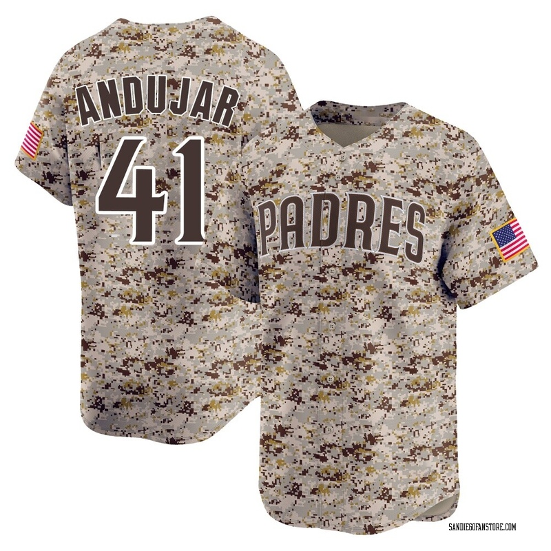 Miguel Andujar Men's San Diego Padres 2nd Alternate Jersey - Camo Limited