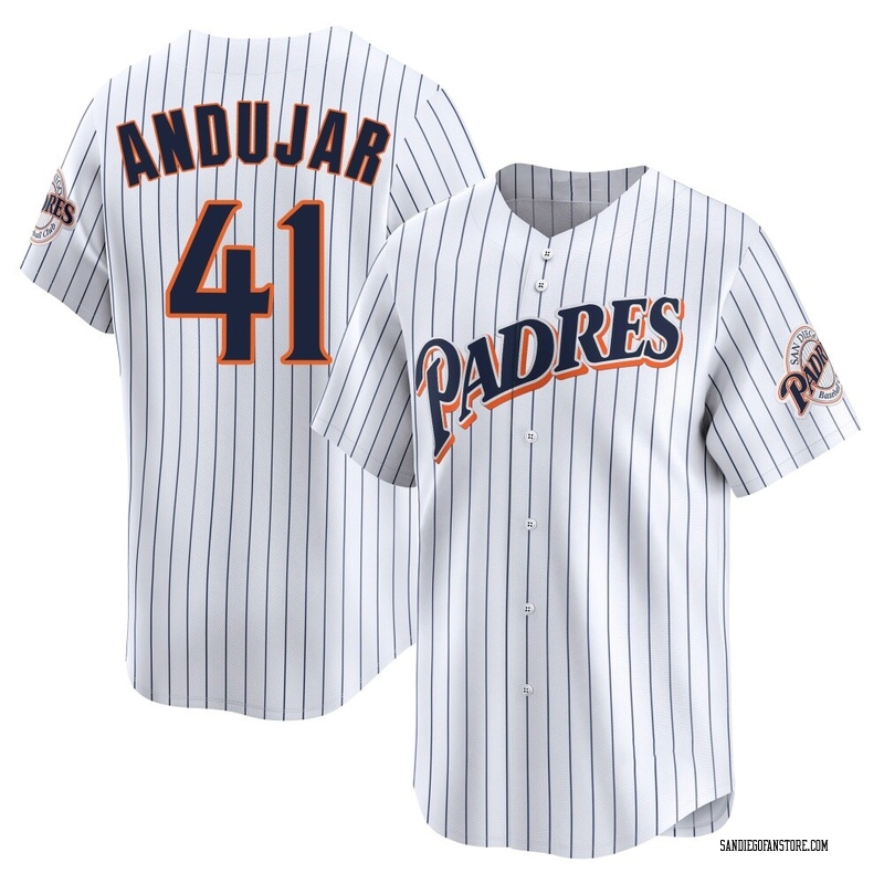 Miguel Andujar Men's San Diego Padres Cooperstown Collection Jersey - White Limited