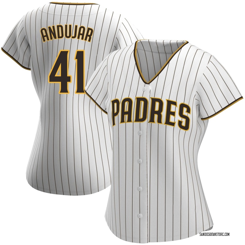 Miguel Andujar Women's San Diego Padres Home Jersey - White/Brown Replica