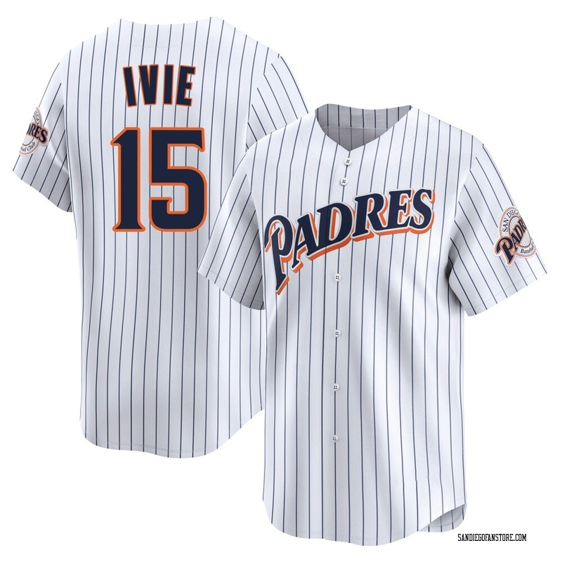Mike Ivie Men's San Diego Padres Cooperstown Collection Jersey - White Limited