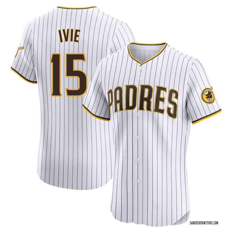 Mike Ivie Men's San Diego Padres Home Jersey - White Elite