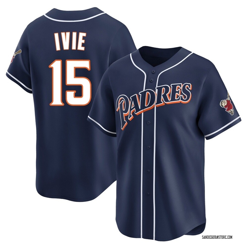 Mike Ivie Youth San Diego Padres Cooperstown Collection Jersey - Navy Limited