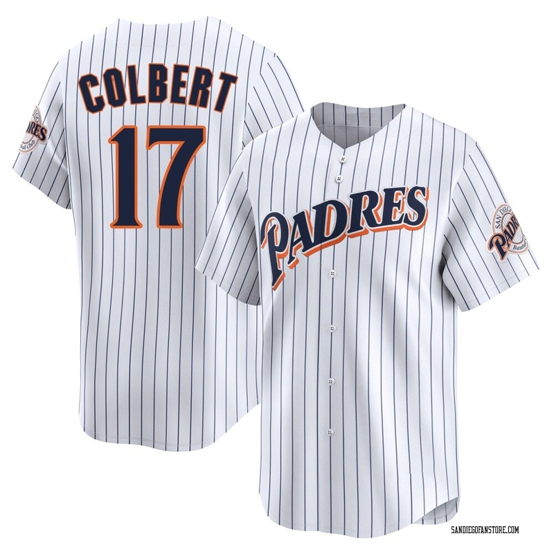 Nate Colbert Men's San Diego Padres Cooperstown Collection Jersey - White Limited