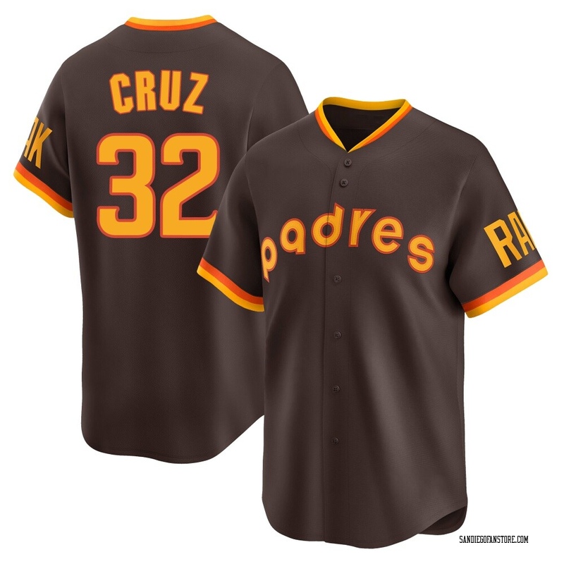 Nelson Cruz Youth San Diego Padres Cooperstown Collection Jersey - Brown Limited
