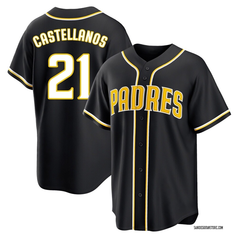 Nick Castellanos Youth San Diego Padres Fashion Out Jersey - Black Replica