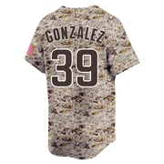 Oscar Gonzalez Youth San Diego Padres 2nd Alternate Jersey - Camo Limited