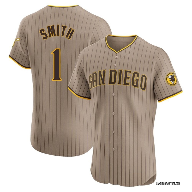 Ozzie Smith Men's San Diego Padres Alternate Jersey - Brown Elite
