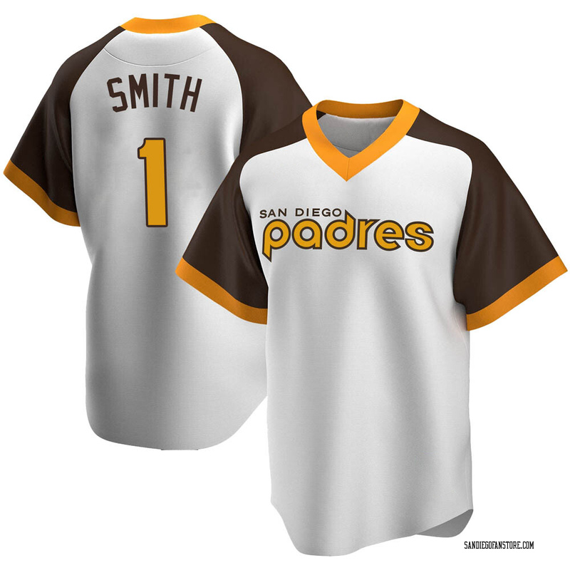 Ozzie Smith Men's San Diego Padres Home Cooperstown Collection Jersey - White Replica
