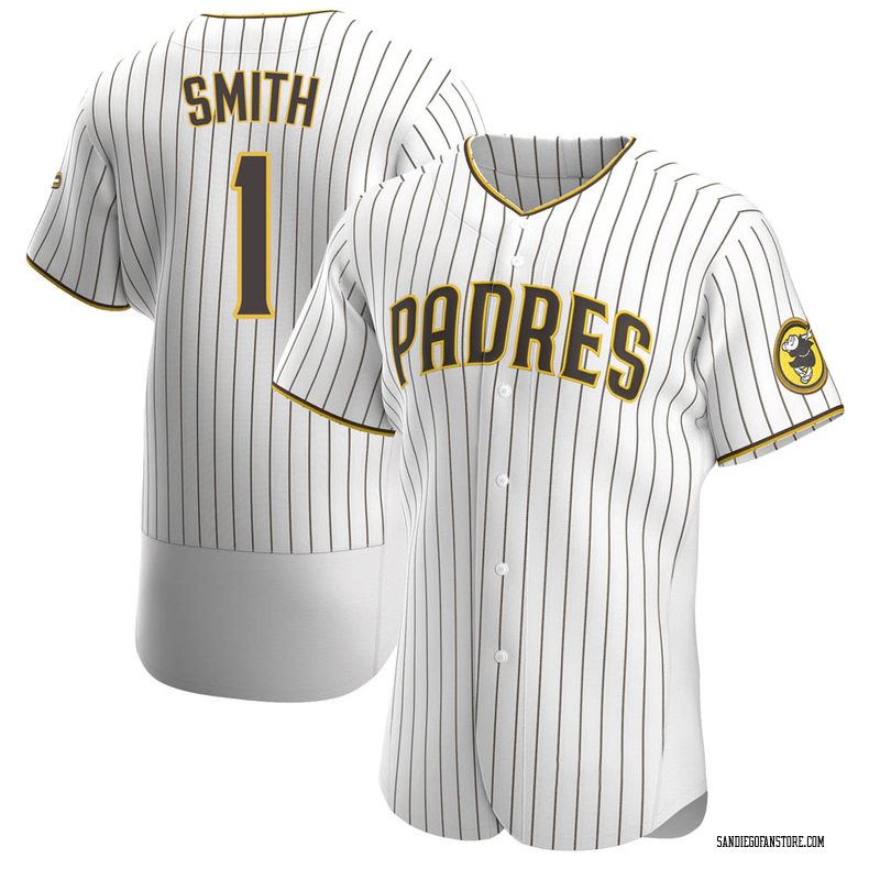 Ozzie Smith Men's San Diego Padres Home Jersey - White/Brown Authentic