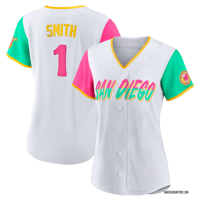 Ozzie Smith Women's San Diego Padres 2022 City Connect Jersey - White Authentic