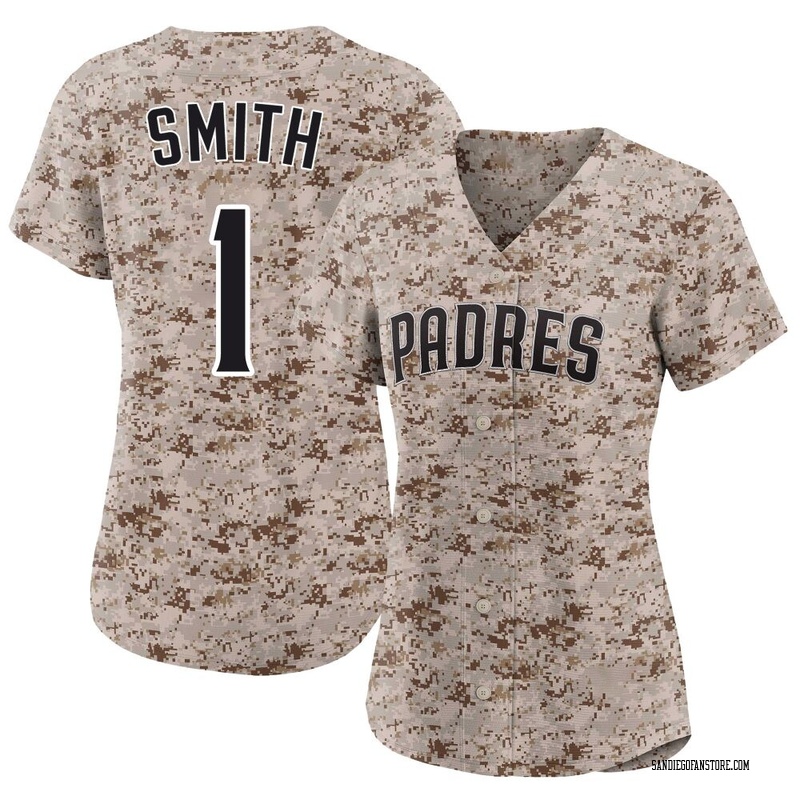 Ozzie Smith Women's San Diego Padres 2nd Alternate Jersey - Camo Limited