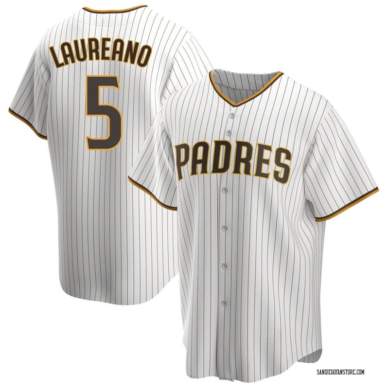 Ramon Laureano Men's San Diego Padres Home Jersey - White/Brown Replica