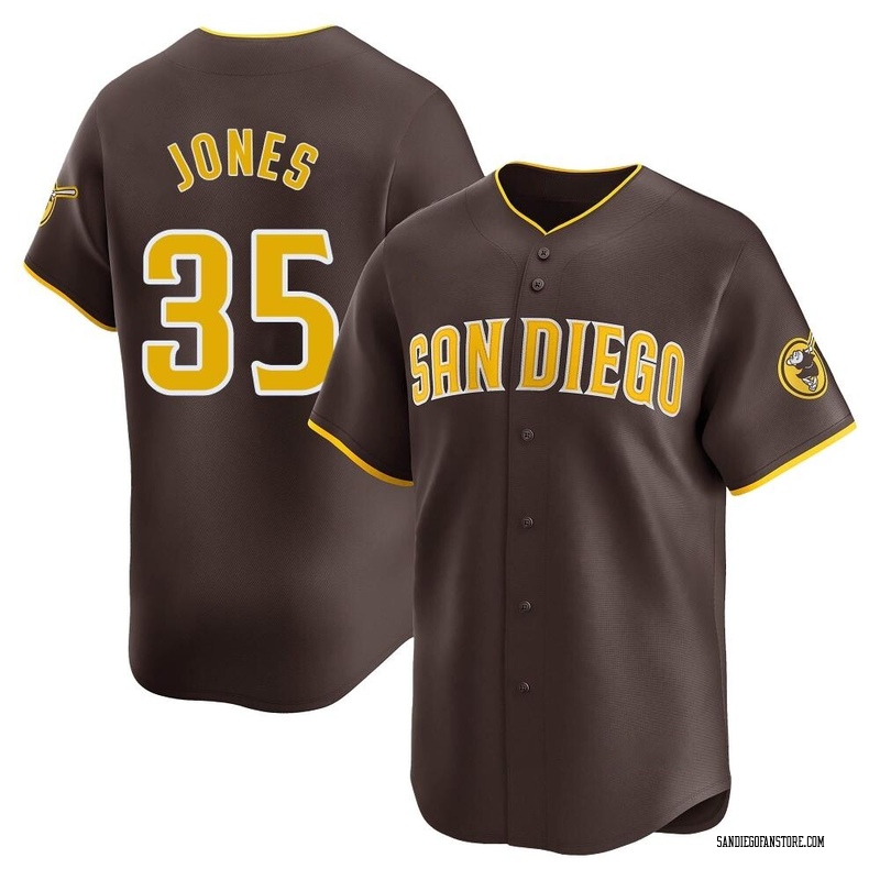 Randy Jones Men's San Diego Padres Away Jersey - Brown Limited