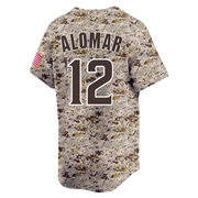 Roberto Alomar Men's San Diego Padres 2nd Alternate Jersey - Camo Limited