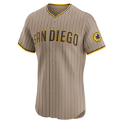 Roberto Alomar Men's San Diego Padres Alternate Jersey - Brown Elite
