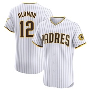 Roberto Alomar Men's San Diego Padres Home Jersey - White Elite